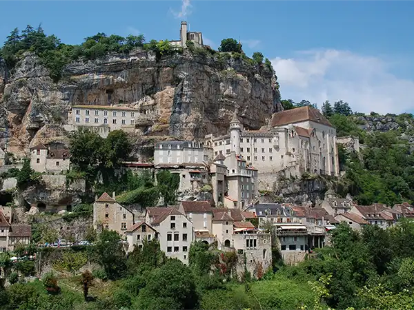 cité médiévale de Rocamadour dans le Lot